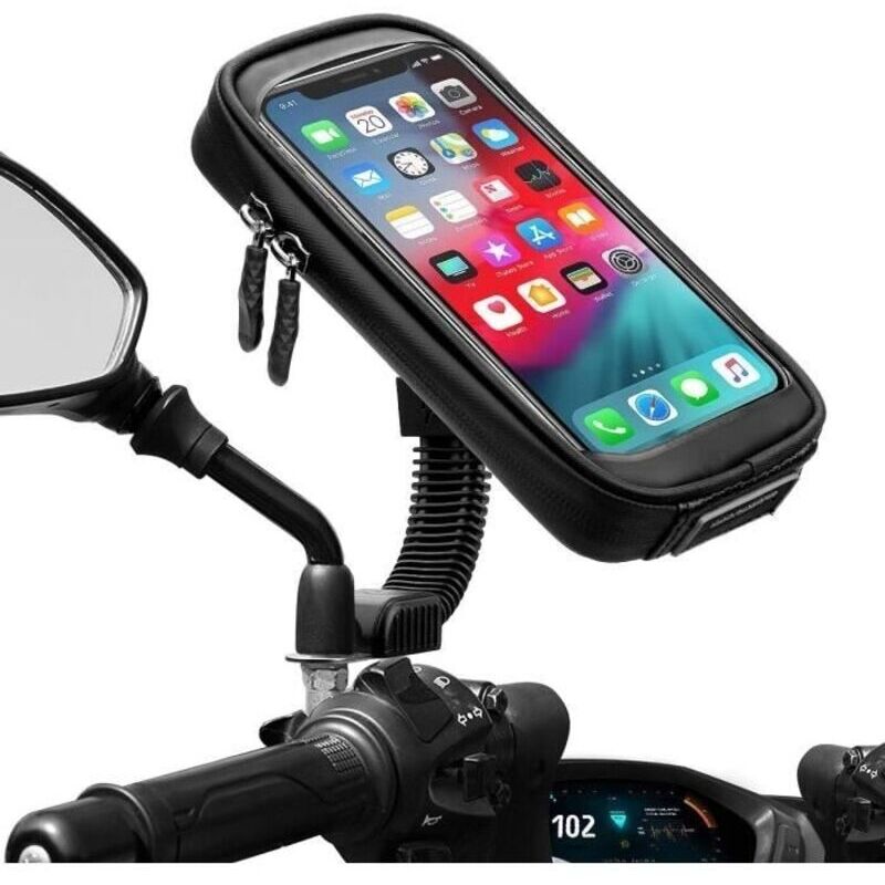 Wasserdichte Handyhalterung Für Motorrad, Fahrrad, Roller – Spiegelhalterung Für Samsung Zj3 Xl
