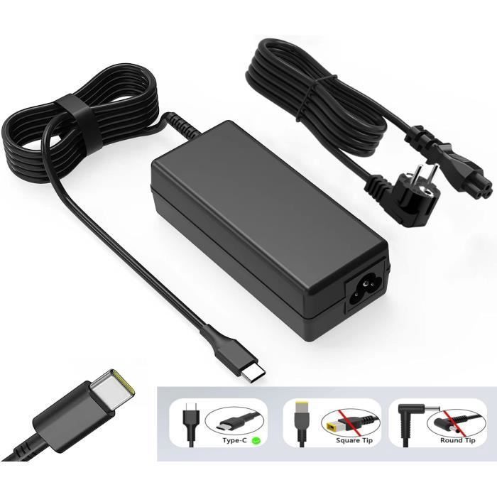 65w 45w Usb-c Laptop-ladegerät Für Lenovo Thinkpad Yoga, Hp Chromebook, Dell Latitude, Xps, Asus (farben)