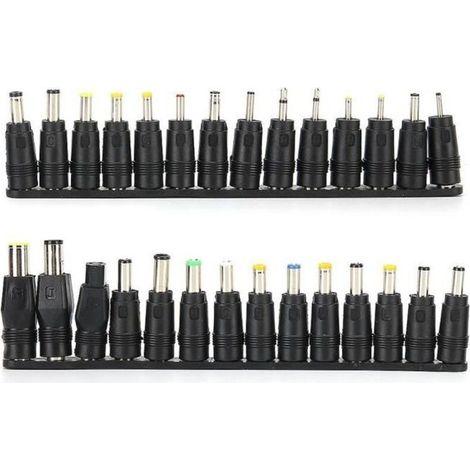 (wie Abgebildet) Laptop-netzteil, 28 Stück Dc-netzadapterstecker 5,5 X 2,1 Mm