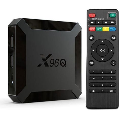 Android 10.0 Iptv Box X96q H313 Quad-core 2gb+16gb Rom 4k Wifi 2,4ghz Mini Smart Tv Box Multimedia-player