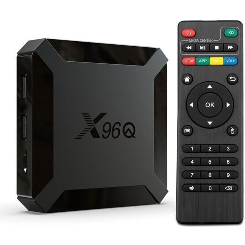 X96q Android Tv Box, Smart Tv Box Mit Wlan (1+8 Gb) Und Allwinner H313 Tv Box, Android 10.0, Unterstützt 4k Hd Multimedia