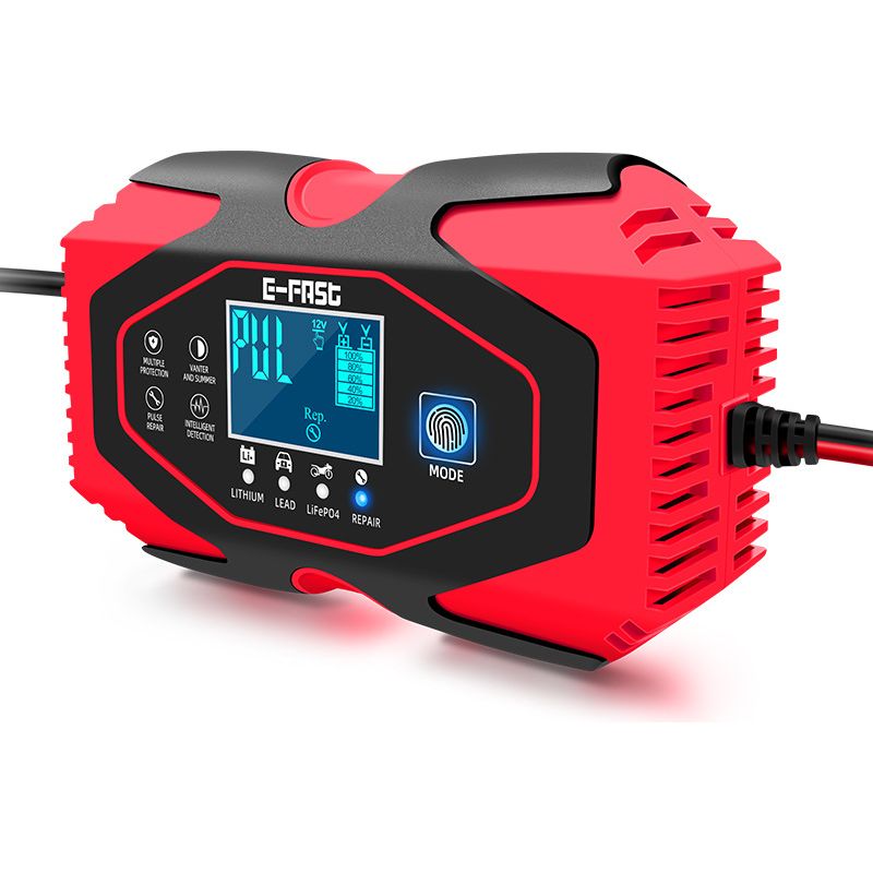 12v/24v Lithium-batterieladegerät, Auto- Und Motorradbatterieladegerät, Bleiakku-ladegerät, Memory Charge Reparatur