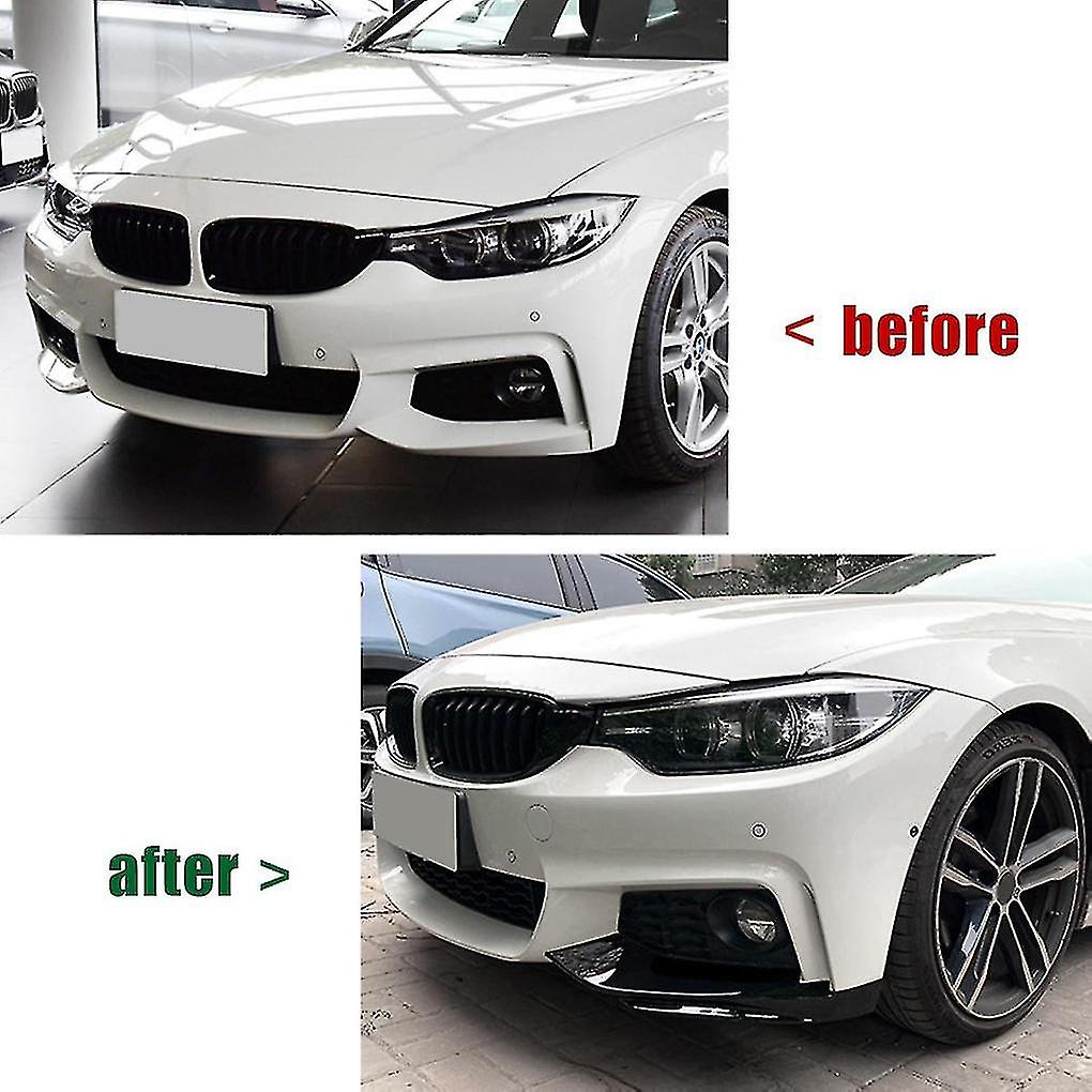 Für Bmw 4er F32 F33 F36 (2014–2020): Frontstoßstangenlippe, Eckdiffusor, Splitter, Spoiler, Vergaserschutz