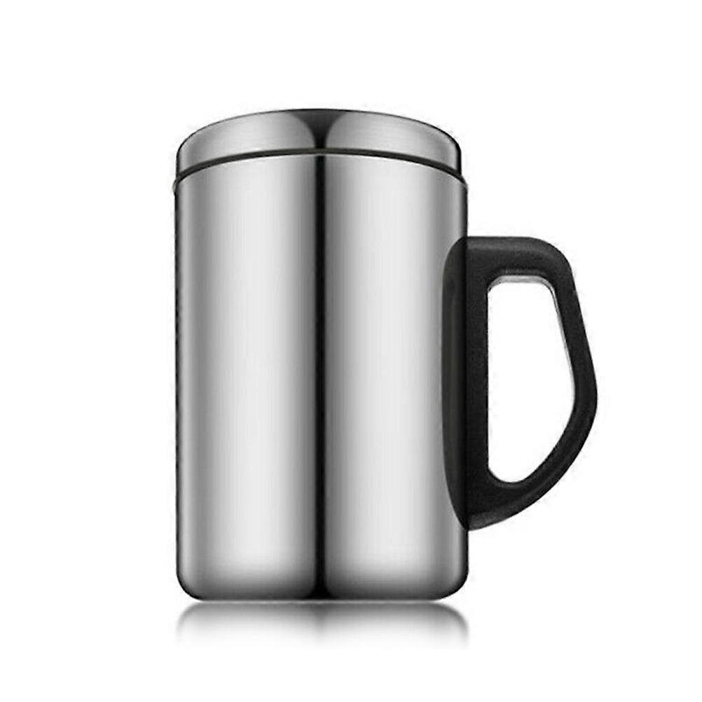 Isolierbecher Aus Edelstahl Mit Deckel – 350/500 Ml Doppelwandig Für Wasser, Bier, Kaffee Geschenkidee