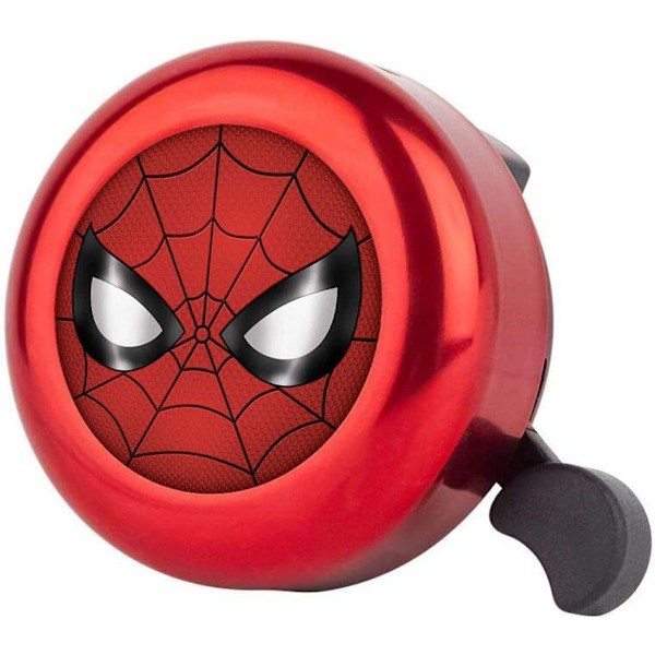 Kinderfahrradklingel (für Jungen Und Mädchen), Für Kinderwagen, Spider-man-design, Kraftvoller Klang, Robust Und Langlebig, Aus Einer Legierung Gefertigt.