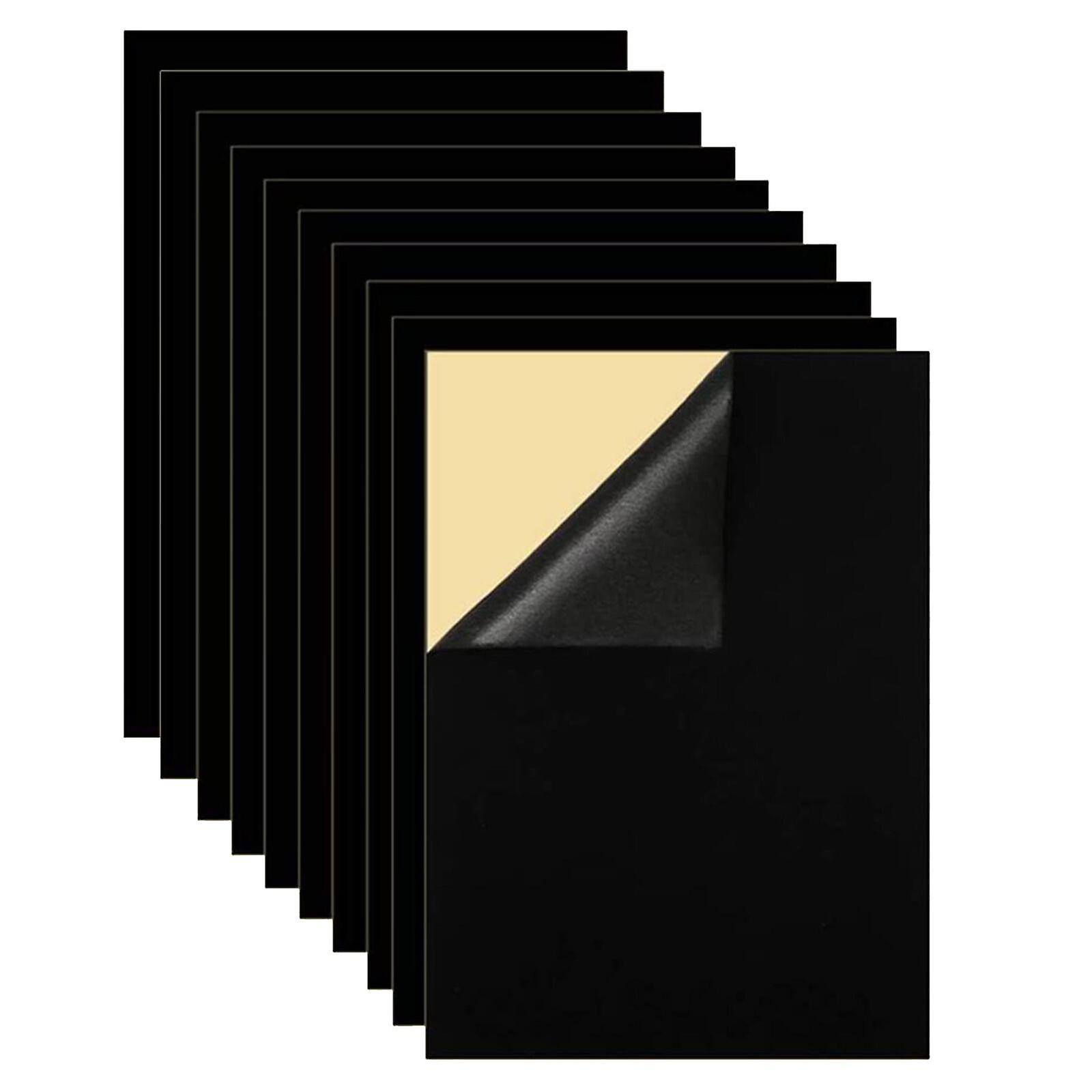 10 Selbstklebende Samtfilzplatten Für Schubladen, 21 X 29,7 Cm