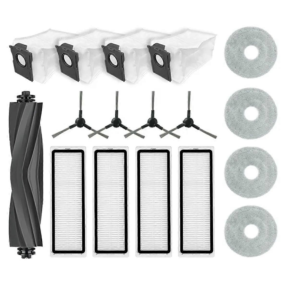 Zubehör Und Ersatzteile, Die Mit Dem Reinigungsroboter Dreame Bot L10s Plus Kompatibel Sind: Hauptbürste, Seitenbürste, Hepa-filter, Reinigungstuch Und Staubbeutel.