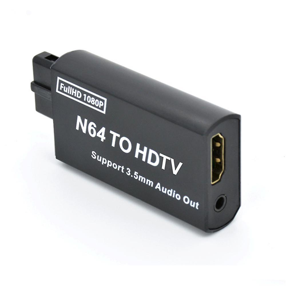 N64-zu-hdmi-hd-1080p-konverter Für N64/snes/ngc/sfc-spielkonsolen Mit 3,5-mm-audioausgang. Plug-and-play-adapter Für Hd-fernseher.