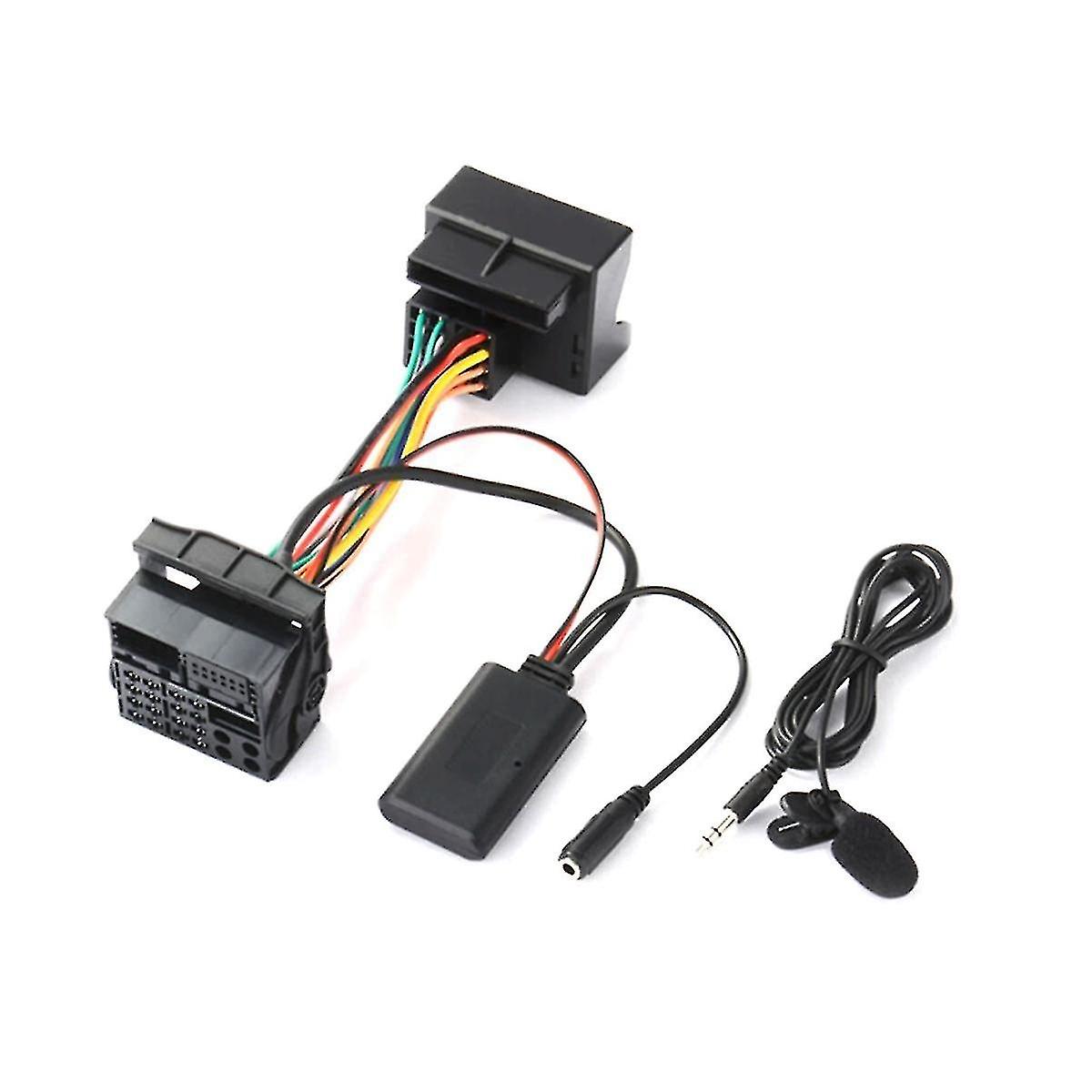 Bluetooth 5.0 Audio-aux-kabeladapter + Externes Mikrofon Für Opel Cd30, Cdc40, Cd70 Und Dvd90