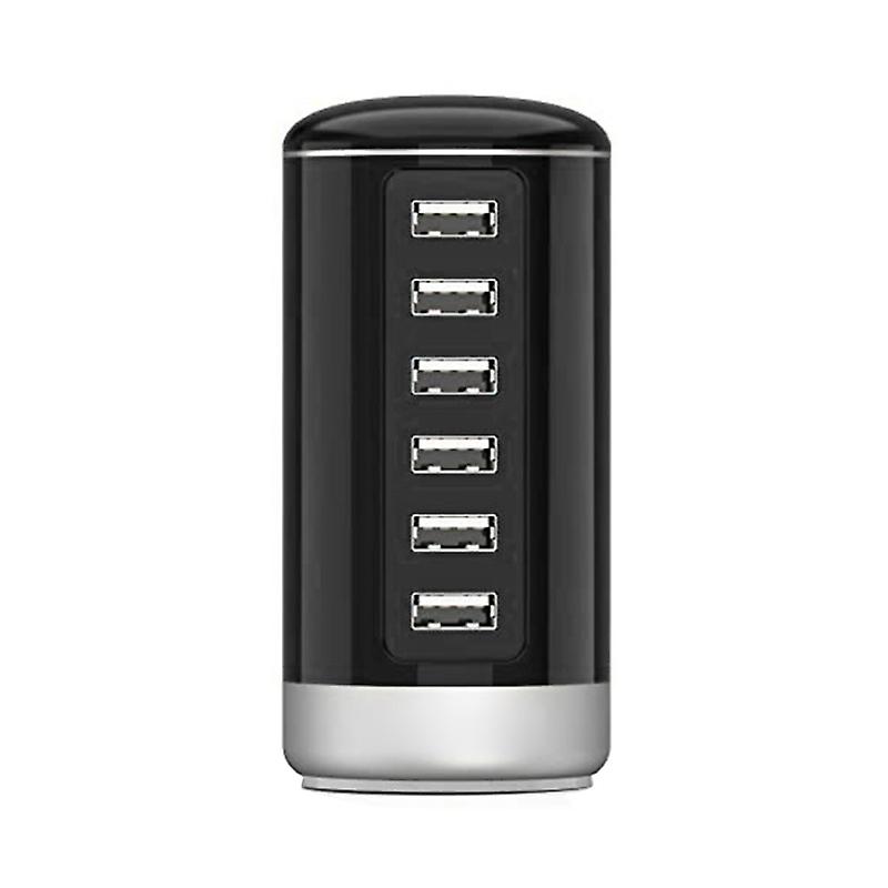 Usb-wandladegerät, 6-port-usb-ladestation, Mehrfach-usb-ladegerät Mit Stromanschluss