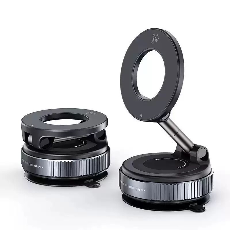 Verbesserte Magnetische Saugnapf-autohalterung, 360° Verstärkt, 43 Kg Belastbar, Superstarke Magsafe-halterung Für Auto/fitnessstudio/spiegel, Für Iphones Und Android-handys