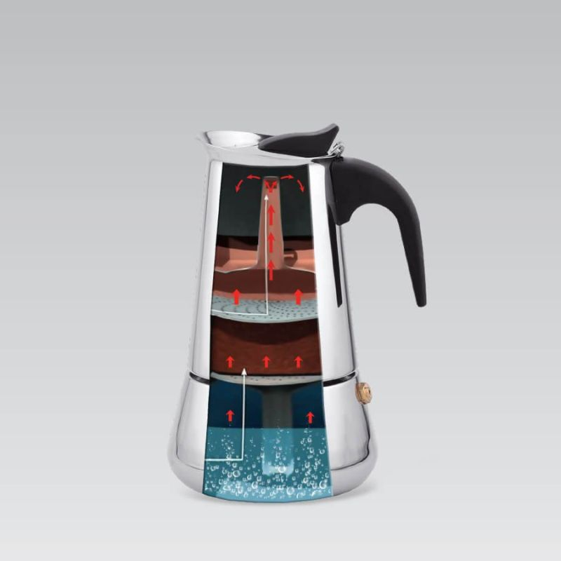 Kaffeemaschine Maestro Mr-1660-6 Induktionsgeeignet 0,3l
