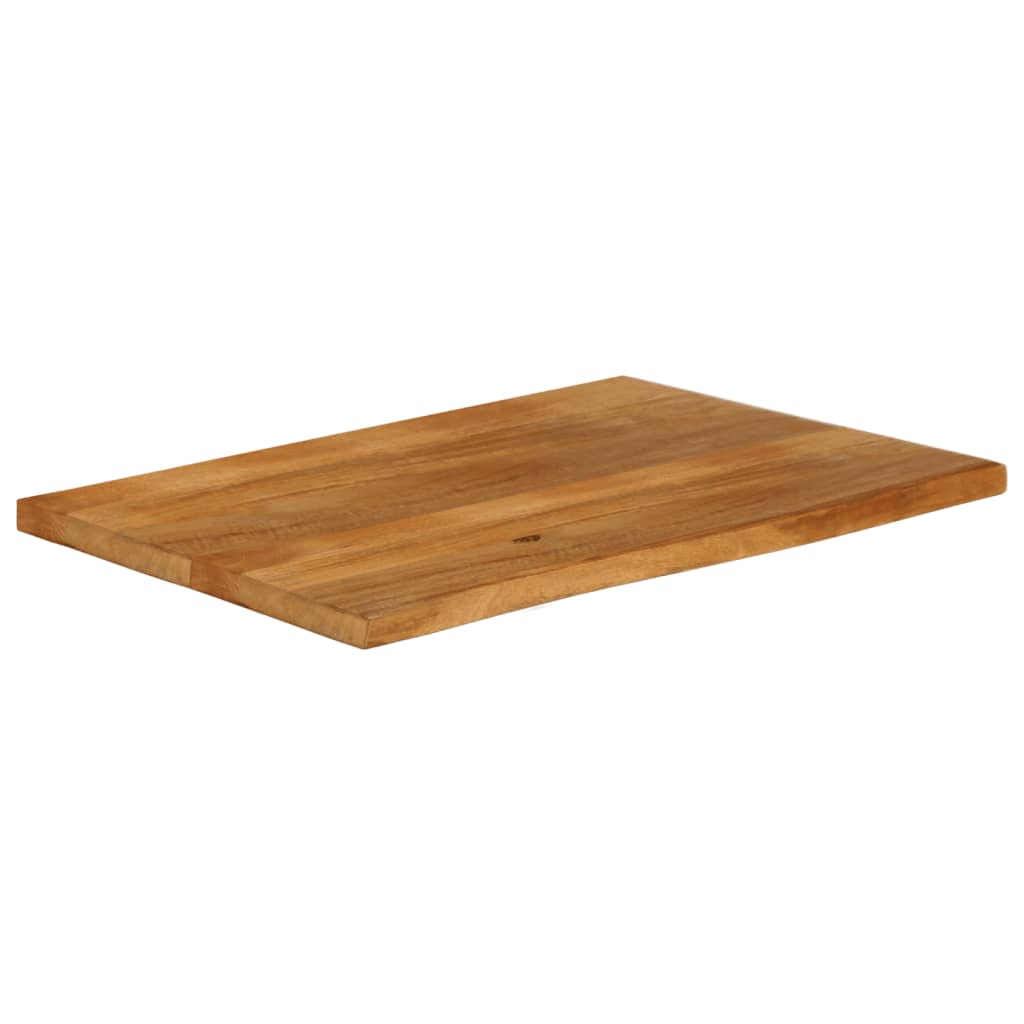 Maison Exclusive - Tischplatte Mit Baumkante 120x60x3,8 Cm Massiv