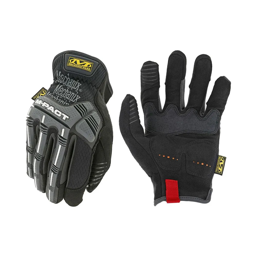 Arbeits Handschuhe Mechanix M-pact Open Cuff Stoßschutz Atmungsaktiv