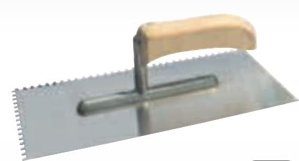Fliesenlegerwerkzeug Mega Stainless Steel Trowel Aluminium Holz