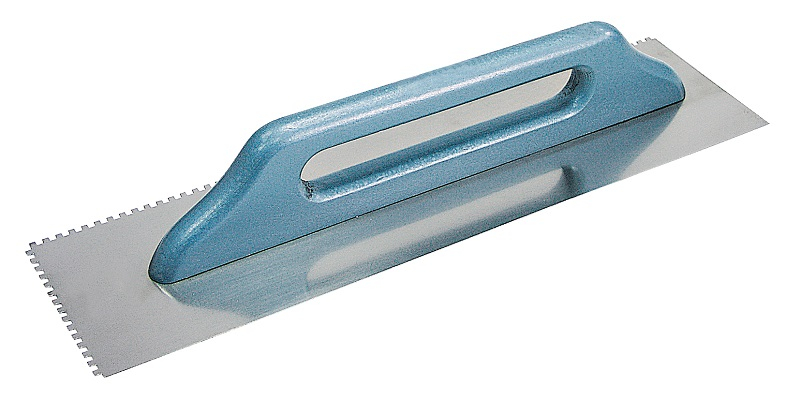 Fliesenlegerwerkzeug Mega Stainless Steel Trowel Zähne 8x8mm 380x130mm