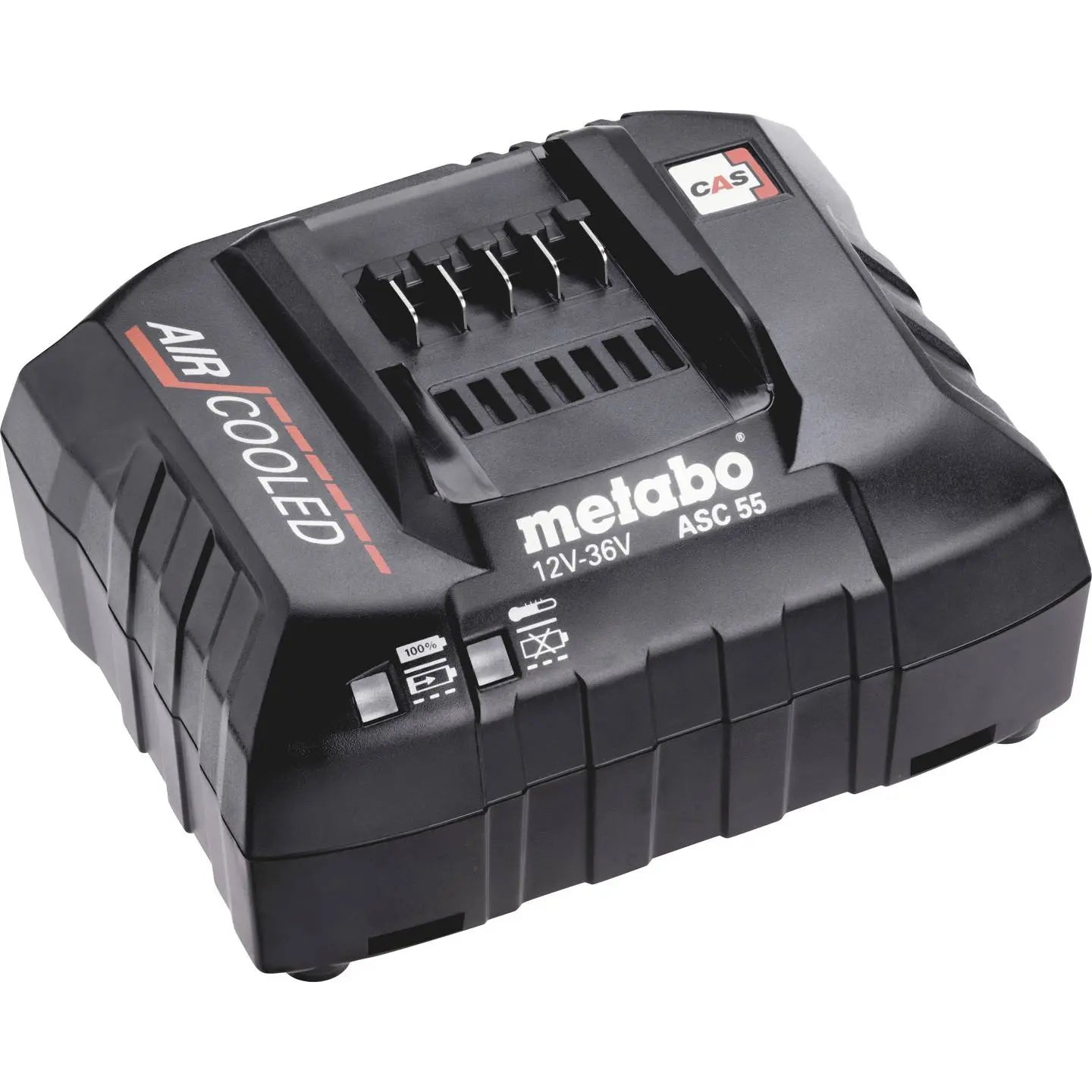 [neuwertig] B-ware Metabo Ladegerät Schnellladegerät Akkuladegerät Asc 55 Air Cooled Universal Akku
