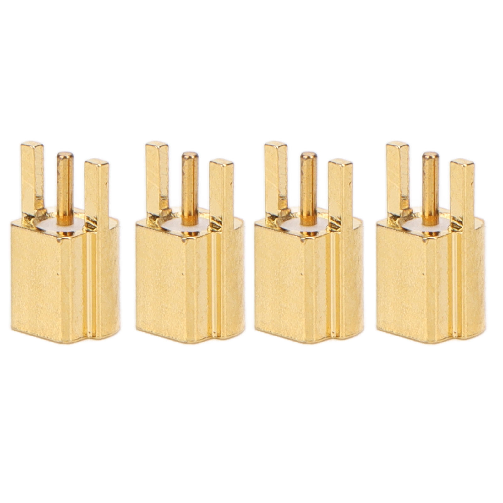 10 Stück Mmcx-buchsen, 3-polig, Koaxial-hf-steckverbinder, Ofc-material, 50 Ohm