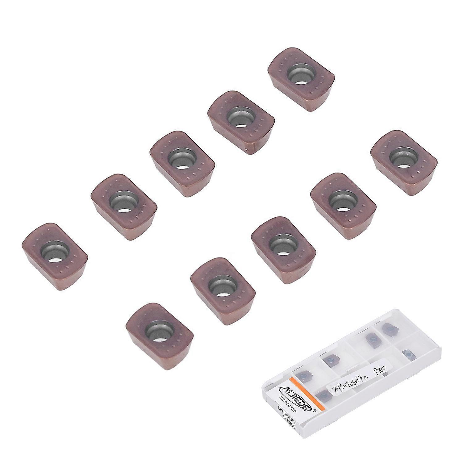 10 Stück Hartmetall-wendeplatten, Indexierbar, Beschichtet, Dreh-, Fräs- Und Drehmaschinen-schneidwerkzeug, Cnc-wendeplatten Für Stahl