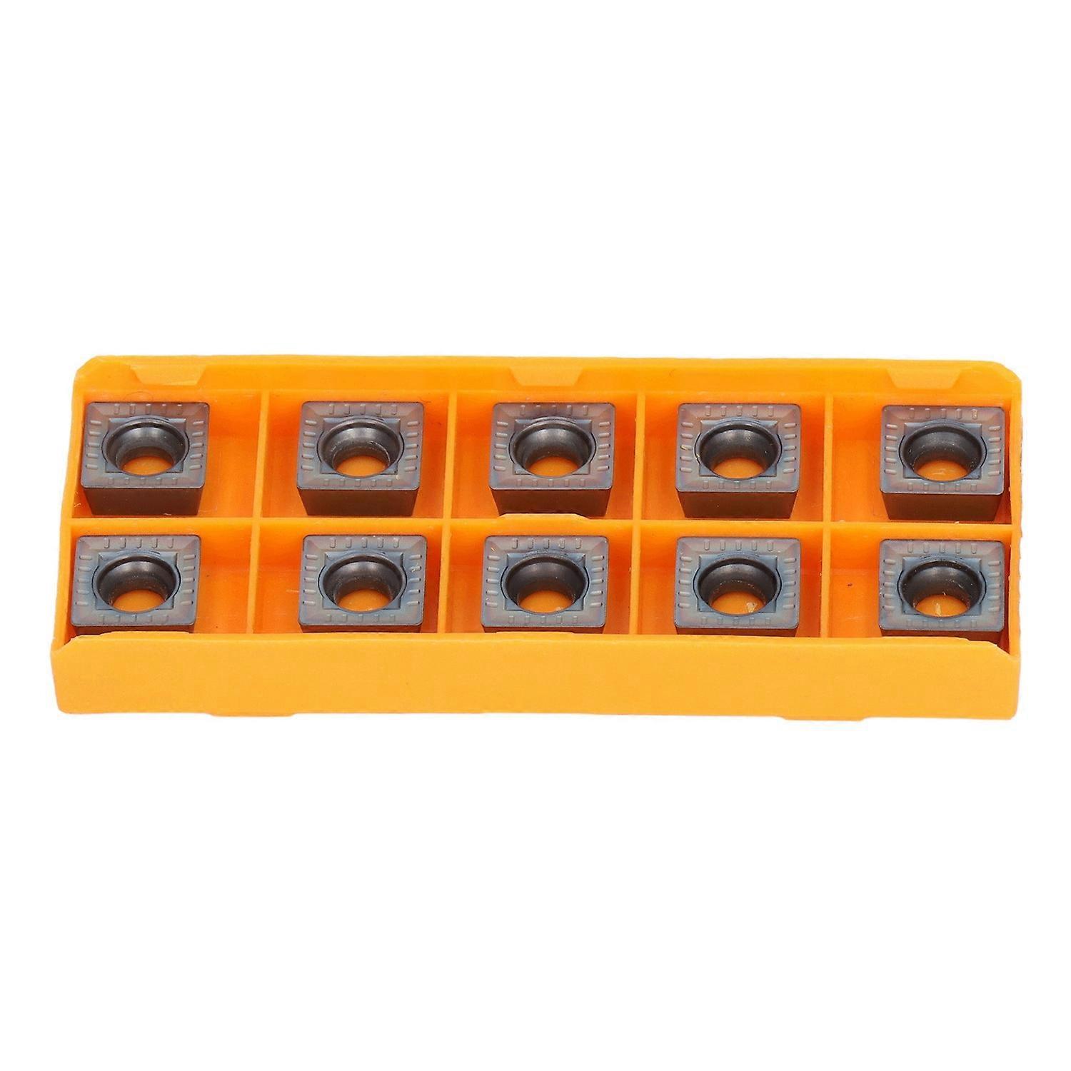 10 Stück Hartmetall-fräseinsätze, Farbig, Fein Bearbeitet, Cnc-drehmaschinen-wendeschneidplatten, Mehrlagig Beschichtet, Dreh-c