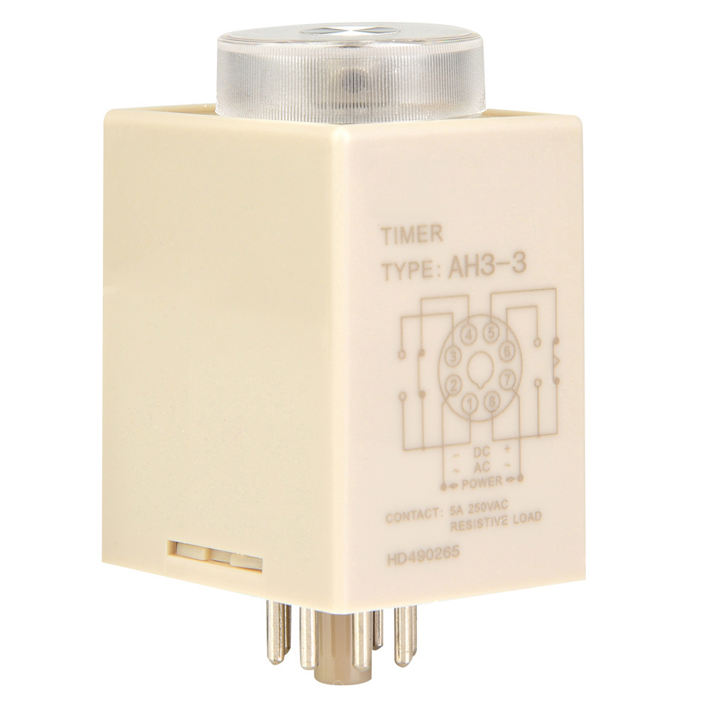 Ah3-3 Einschaltverzögerungs-timer-zeitrelais Ac 220v 50/60hz (60s)