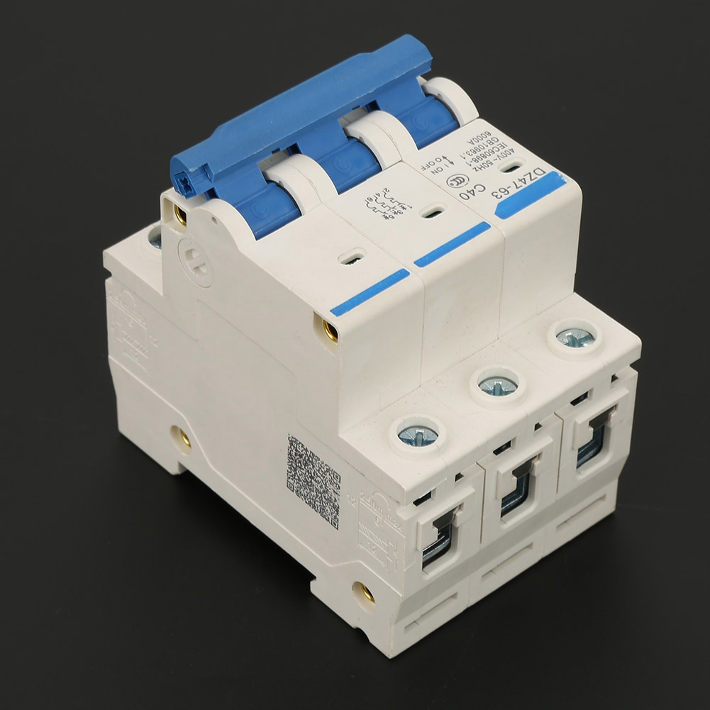 3-poliger Miniatur-leistungsschalter Dz47-63 40a 400v