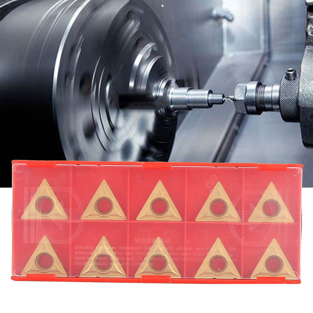 10 Stück Tcmt 16t304 Dreieckige Hartmetall-wendeschneidplatten Für Cnc-drehen