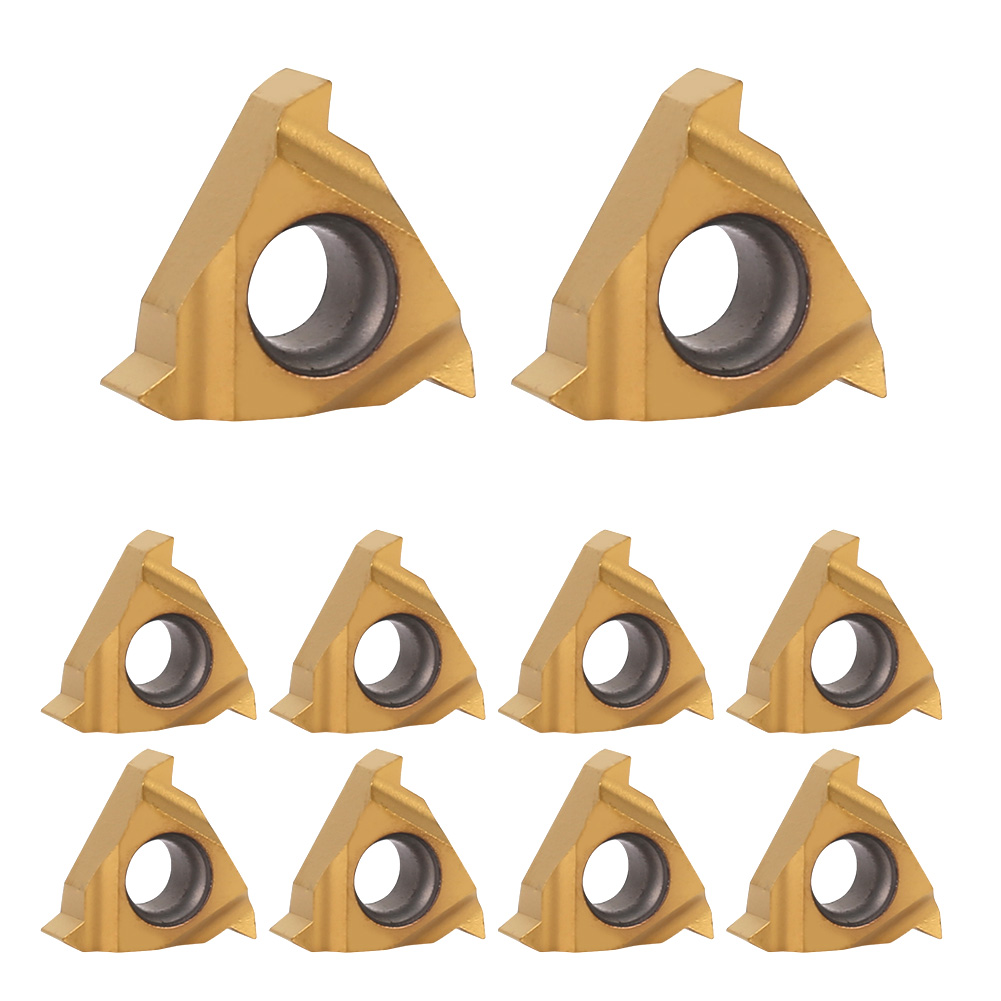 10 Stück 11er A60 1/4" Hartmetall-wendeschneidplatten Für Cnc-drehmaschinen