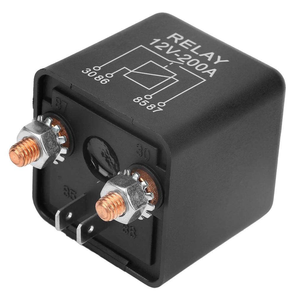 Wm686 12v 4-pin Startrelais Hochleistungs-kfz-ein/aus-schalterrelais Rl/180 200a