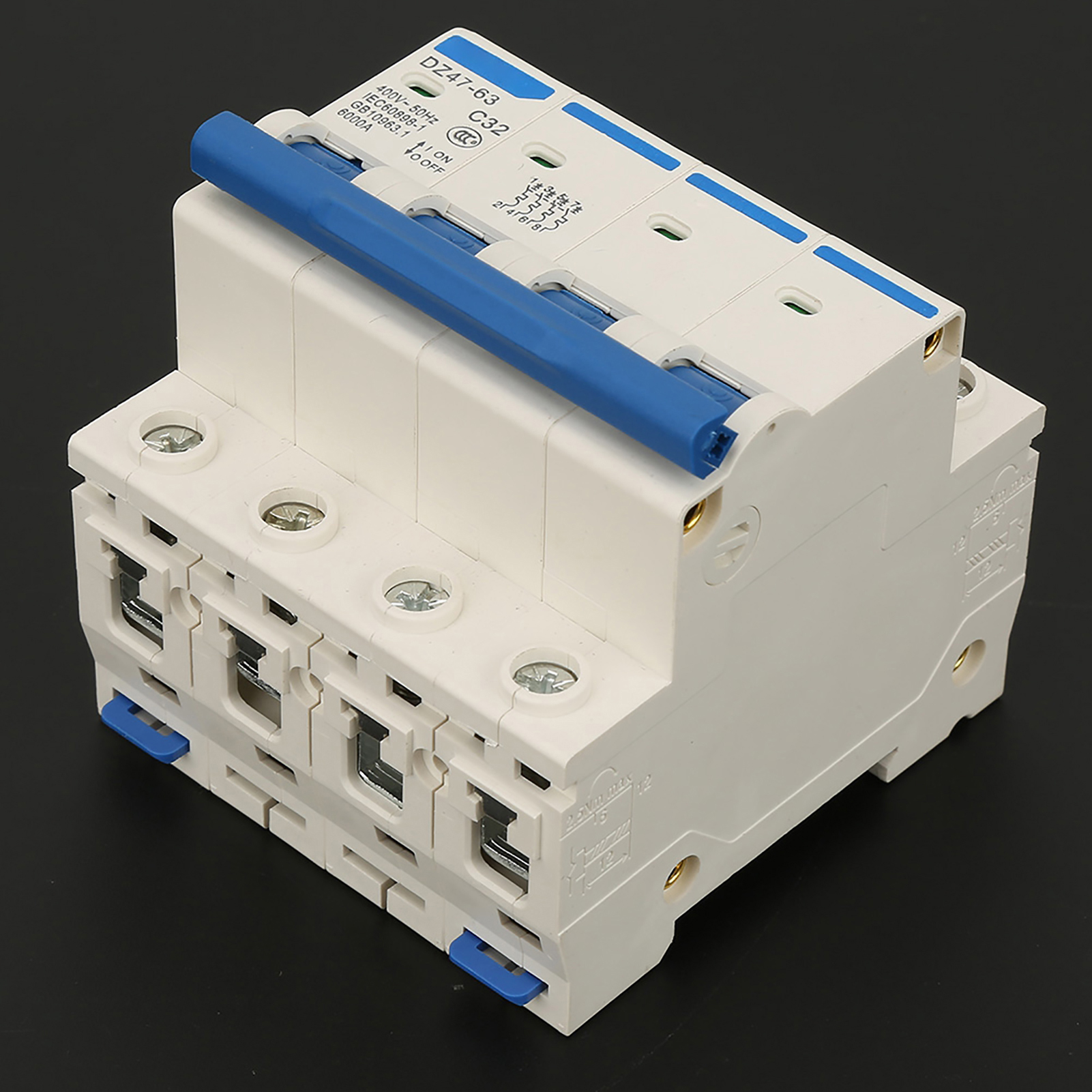 Dz47‑63 4p 32a 400v Miniatur-fi-schutzschalter