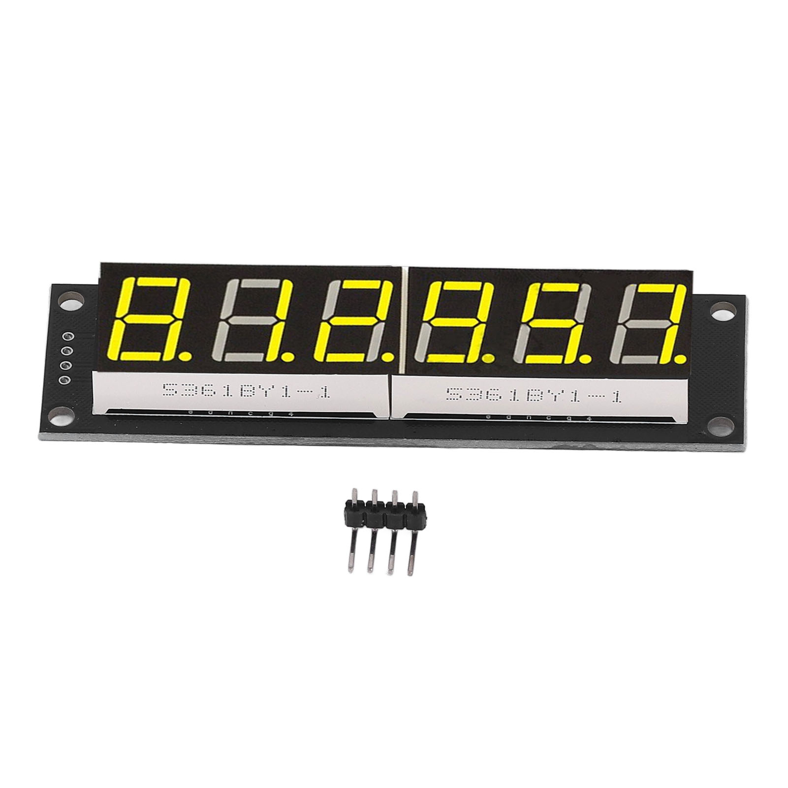 Digitales Anzeigemodul 0,56 Zoll, 6-stellig, 7-segment, Tm1637-anzeigeröhre Mit Gelber Beleuchtung