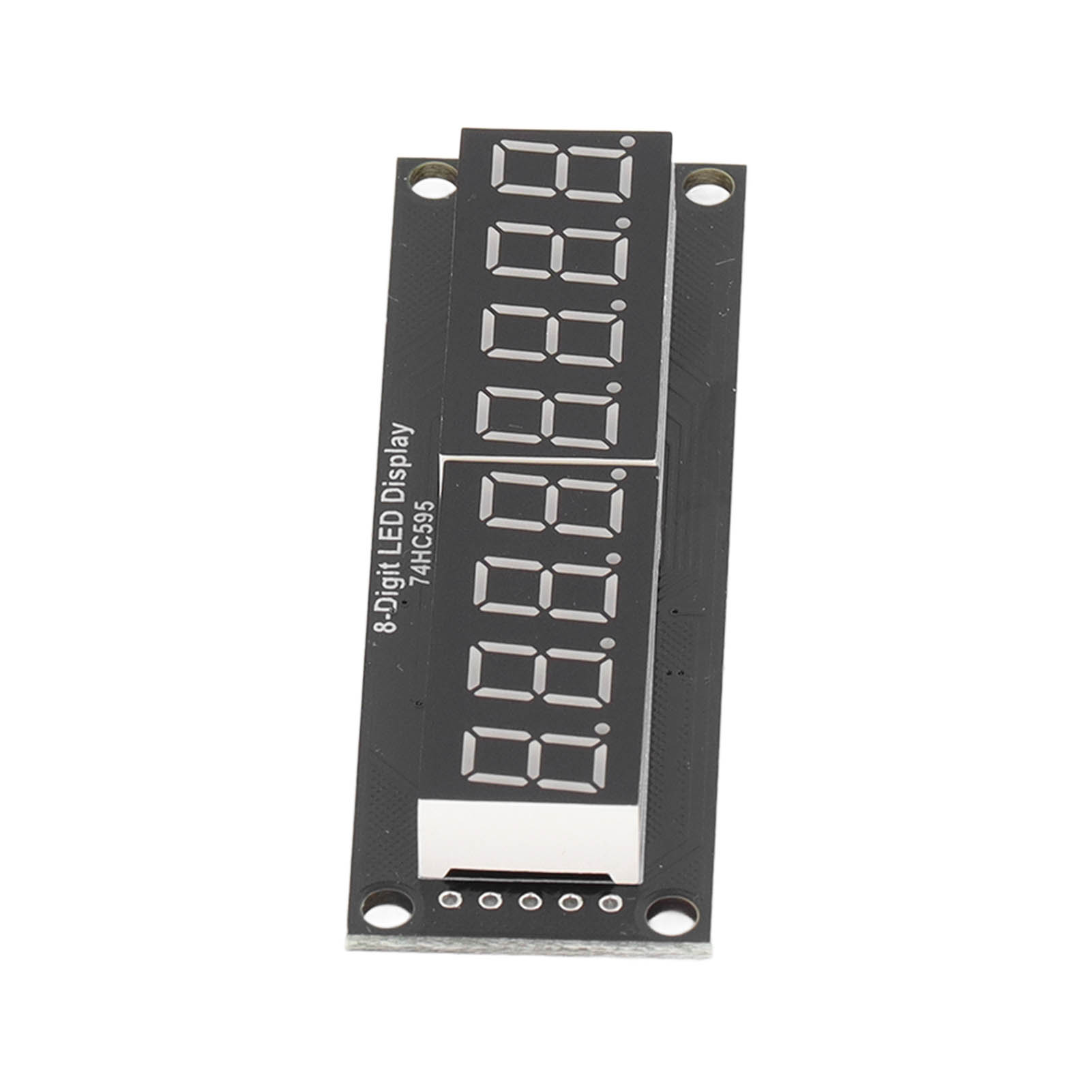 Led-digitalanzeigemodul, 8-stellig, 7-segment-dezimalanzeige, 0,36 Zoll, Rotes Licht, Digitalröhre