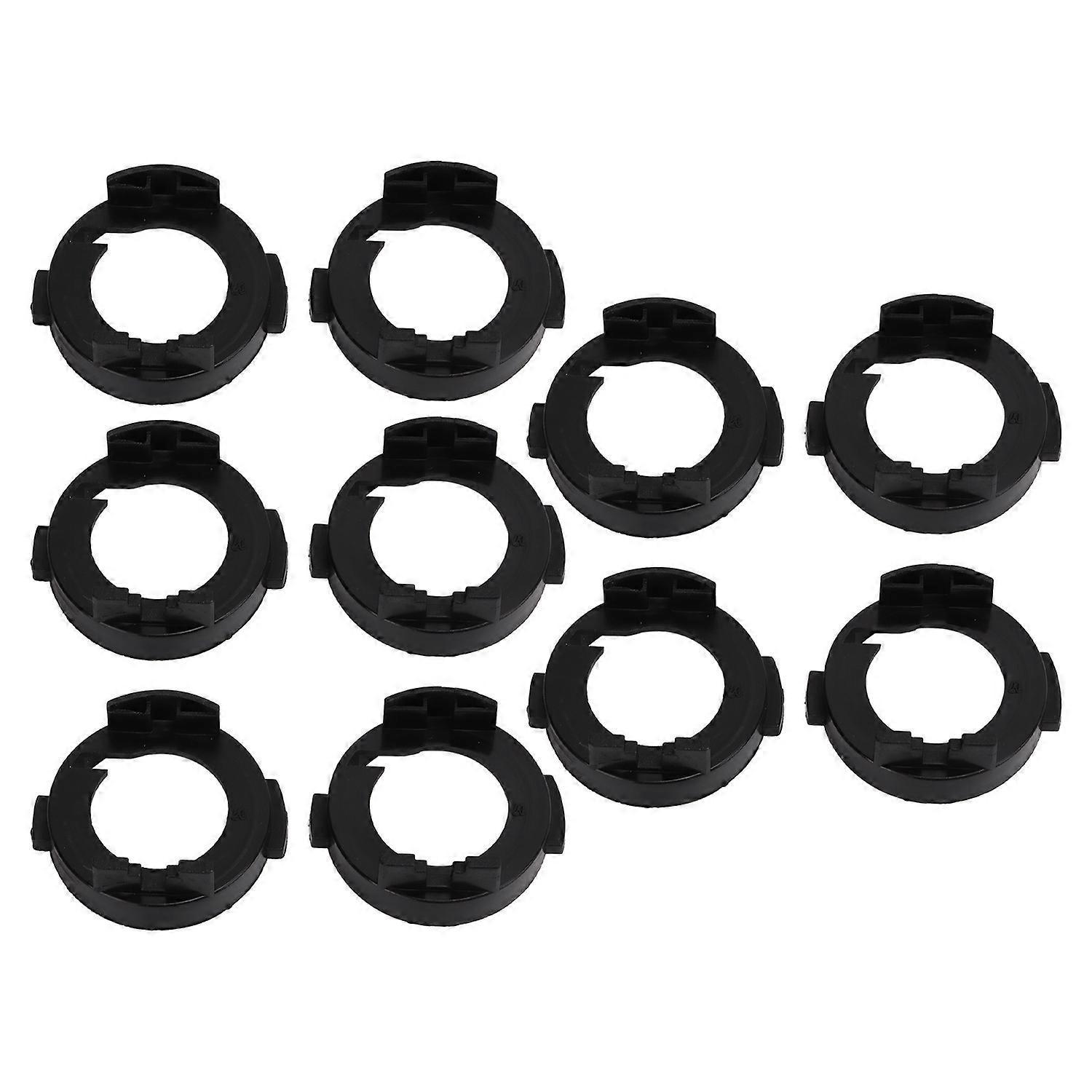 10 Stück Led-scheinwerfersockelhalterungen, Professionelles Design, Geringes Volumen, Leichtes Gewicht, Abs-material, Scheinwerfer