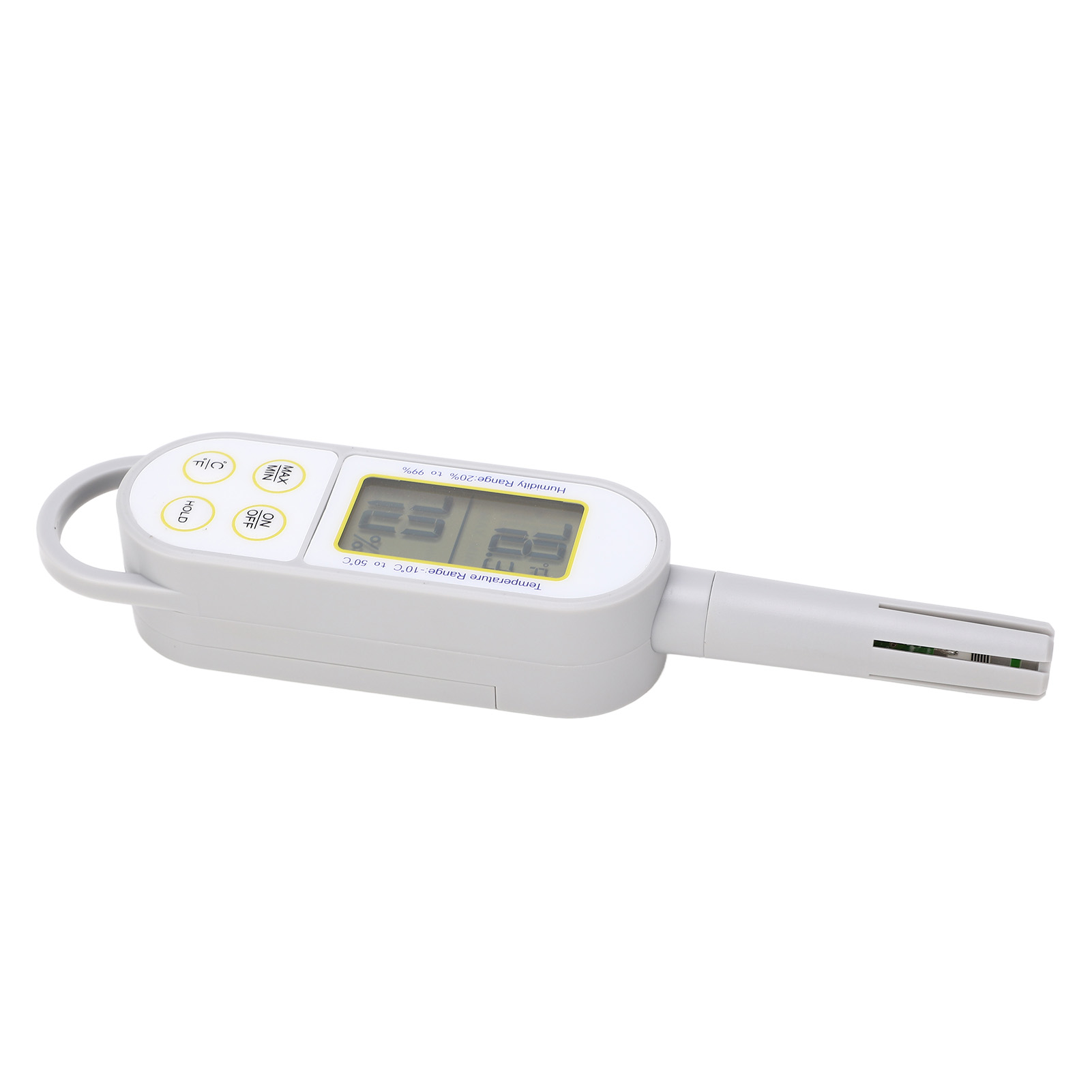 Digitales Trocken- Und Feuchtethermometer Für Innenräume, Handhygrometer Mit Batterie