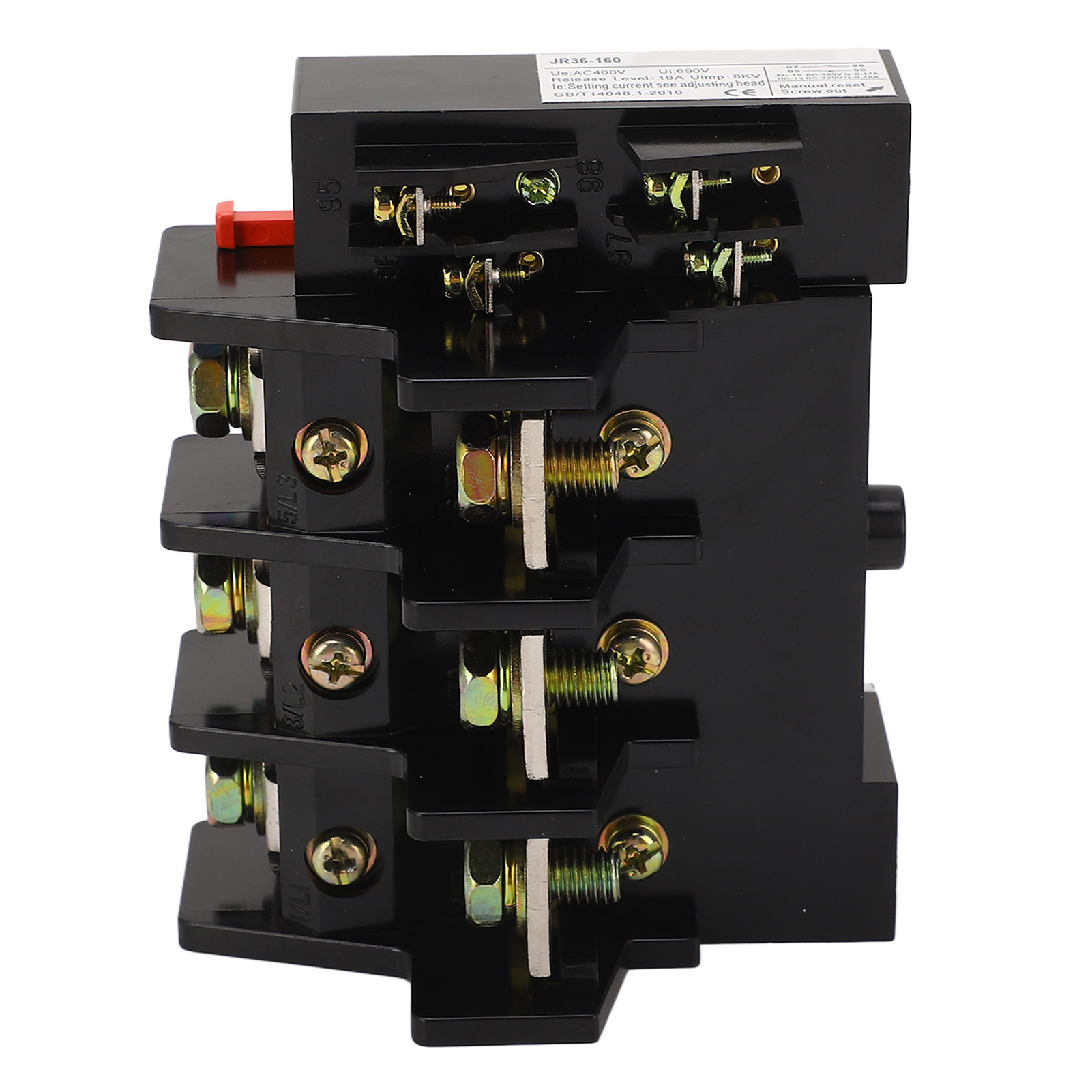 Thermisches Überlastrelais, Elektrisches Hitzeschutzrelais, Motorschutzschalter, 53–85 A, 400 V Ac