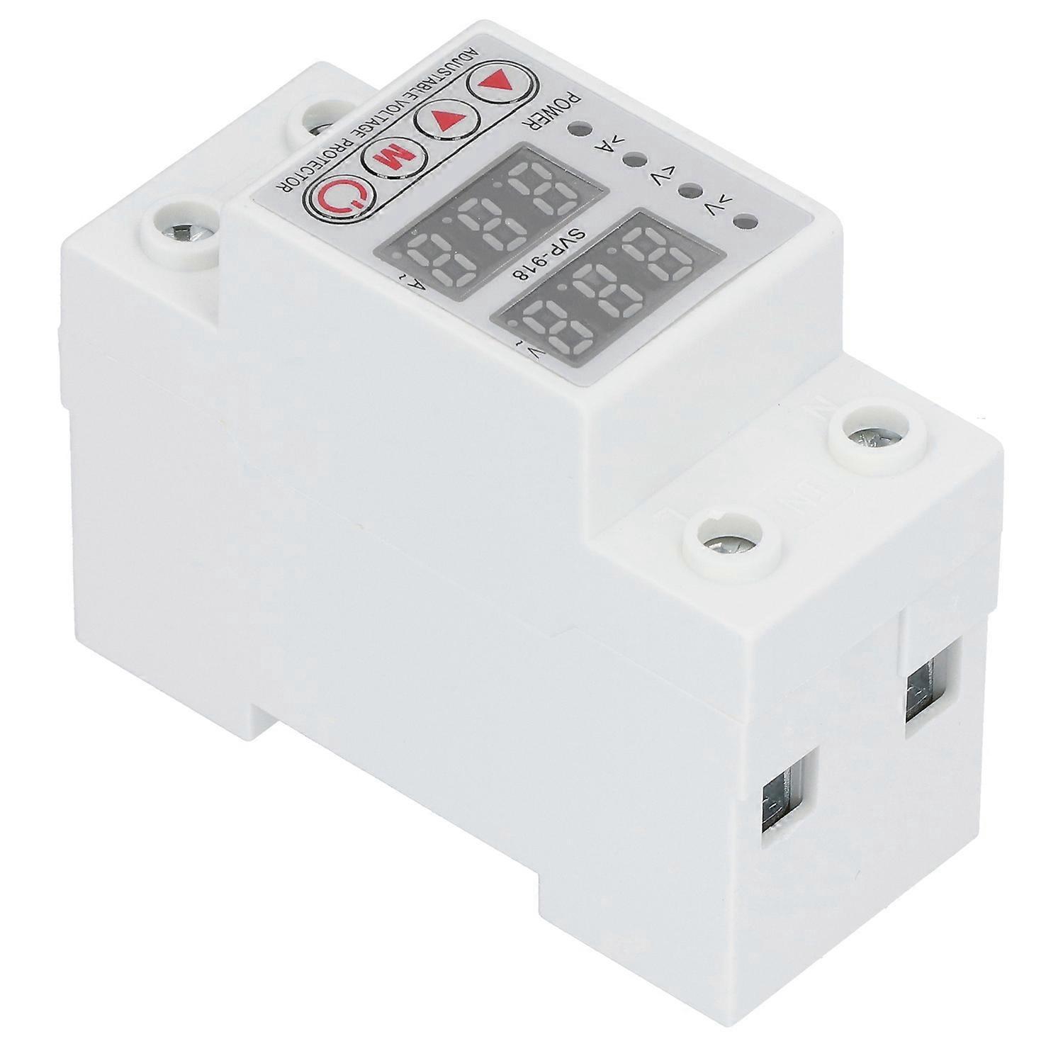 Über- Und Unterspannungsschutzrelais, Einstellbares Intelligentes Schutzgerät, 63 A, 220 V, Svp‑918
