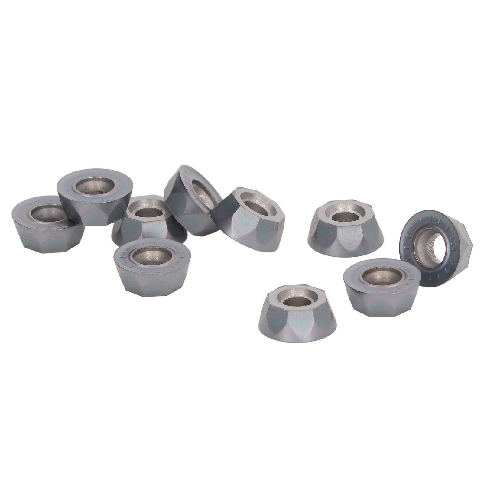10 Stück Cnc-hartmetall-wendeschneidplatten, Dreh- Und Fräseinsätze, Drehwerkzeuge Für Die Bearbeitung Von Stahl Und Edelstahl