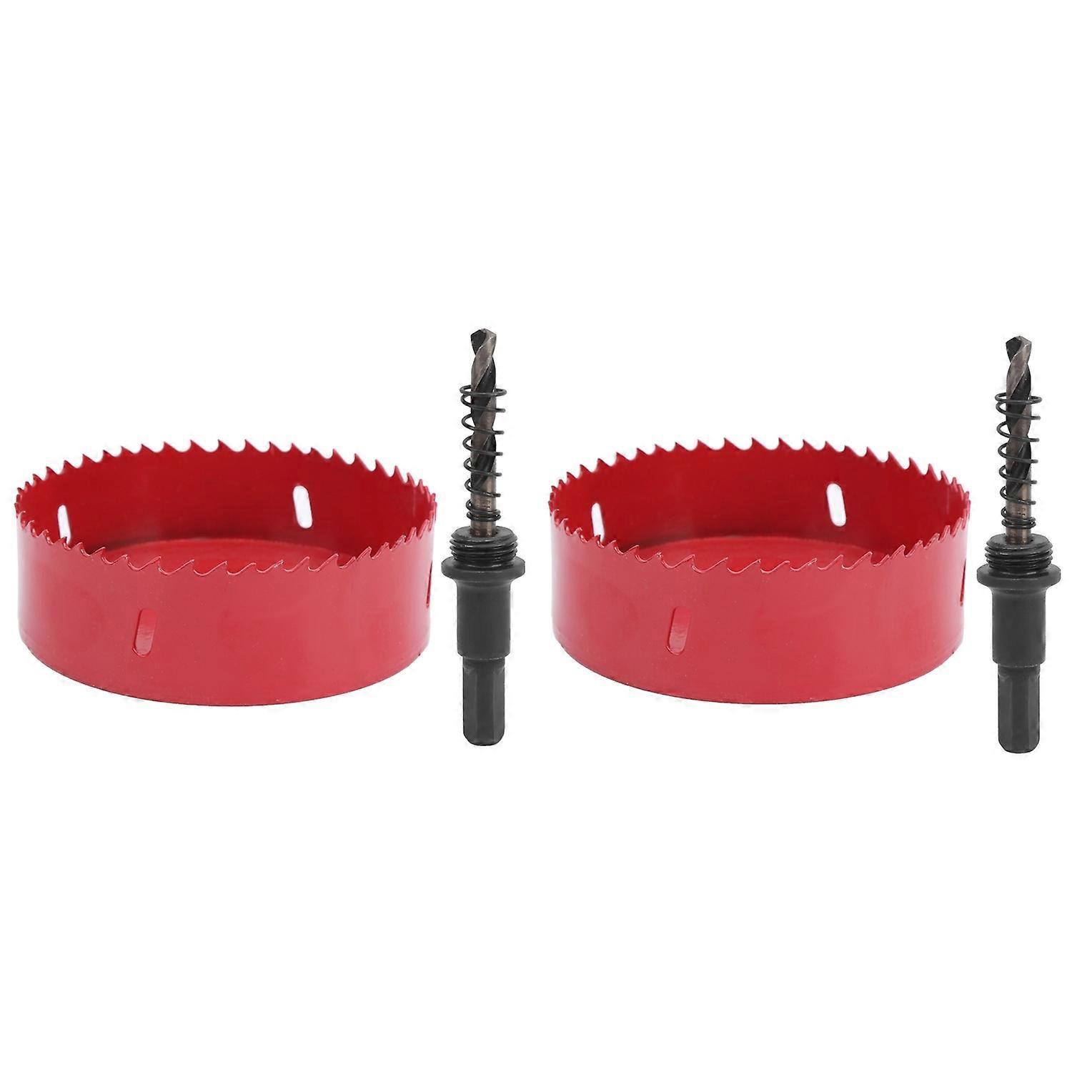 Sets Bimetall-lochsägen-set Für Aluminiumplatten, Pvc- Und Eisenbleche, Lochöffnung 120165mm (90mm)