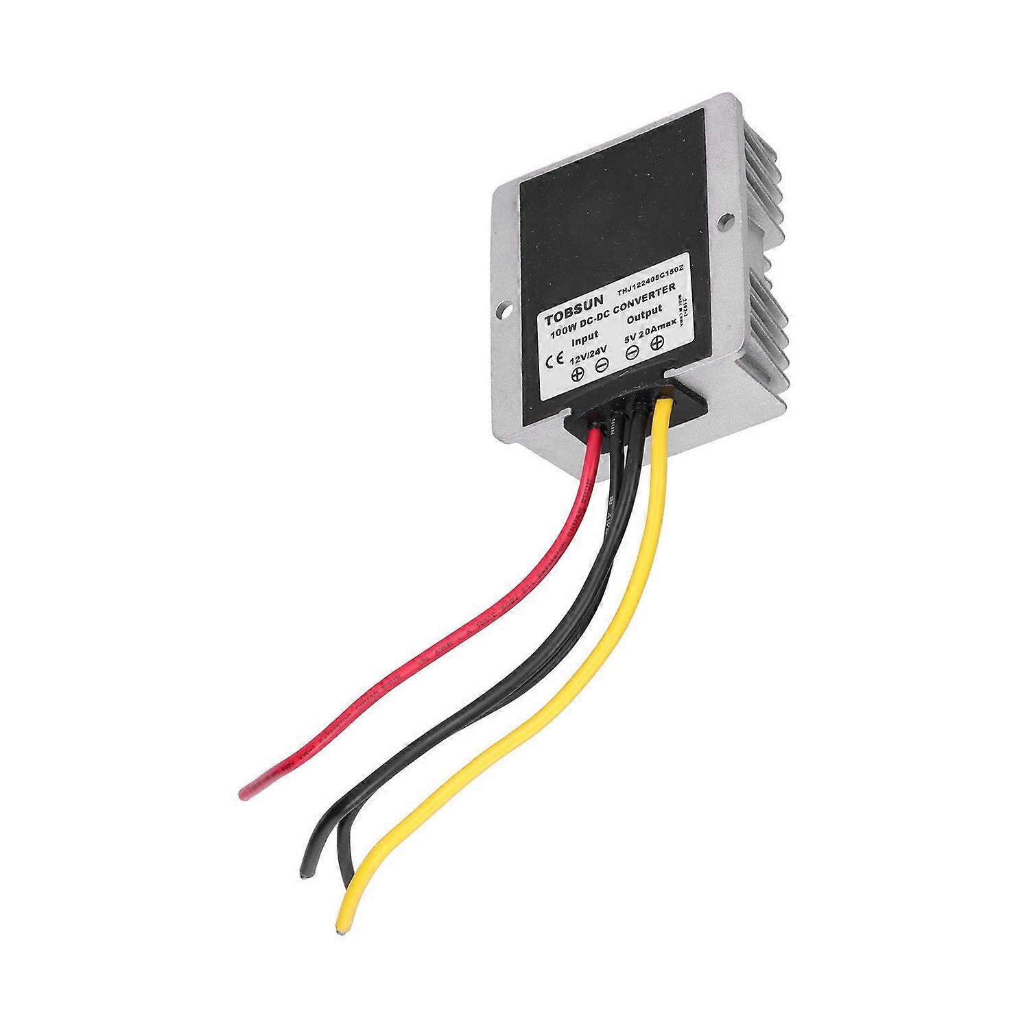 12v/24v Dc Auf 5v Abwärtswandler Mit Geringer Wärmeableitung, Dc-spannungsregler Für Fahrzeuge