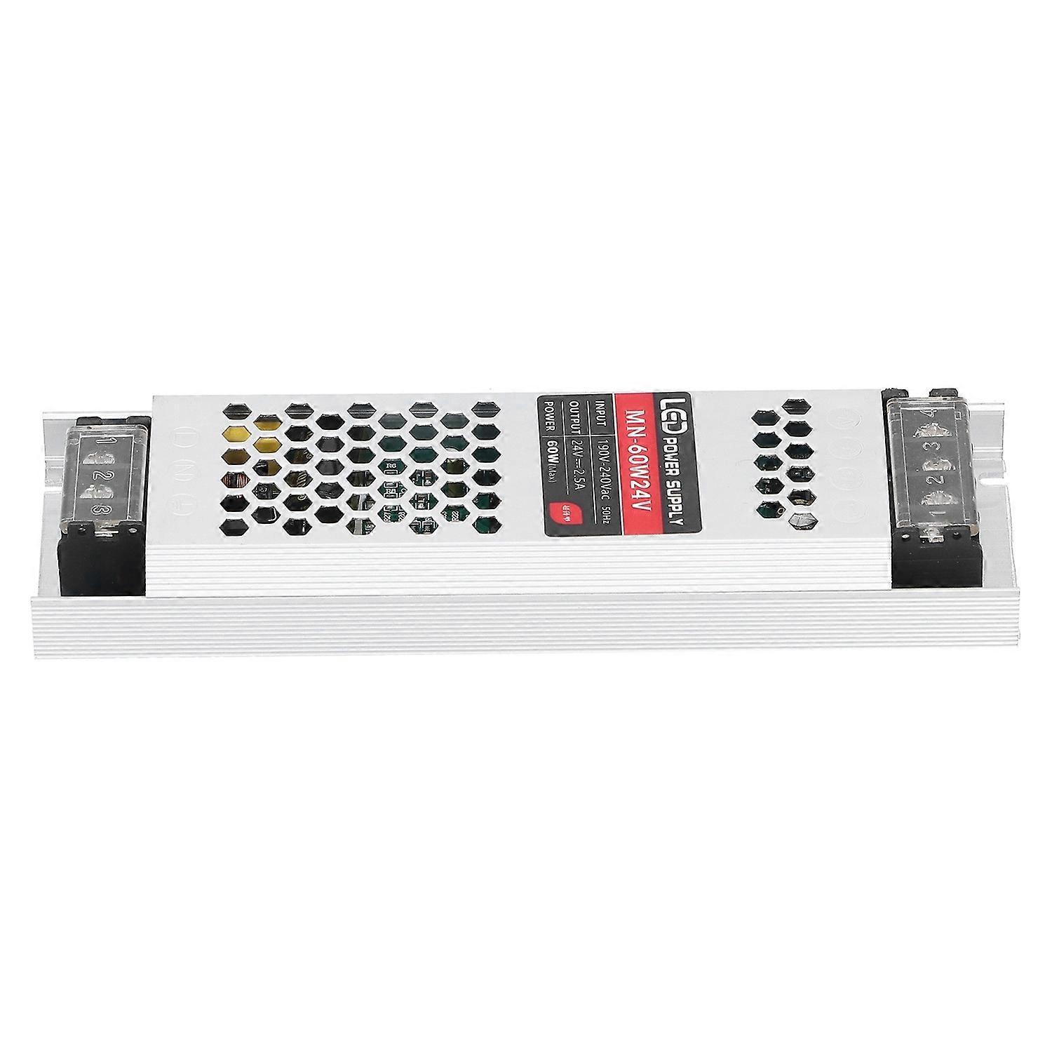 Led-schaltnetzteil-treiber, Ultradünner, Langer Streifen, Wasserdichter Transformator-adapter, 60 W (dc24v)