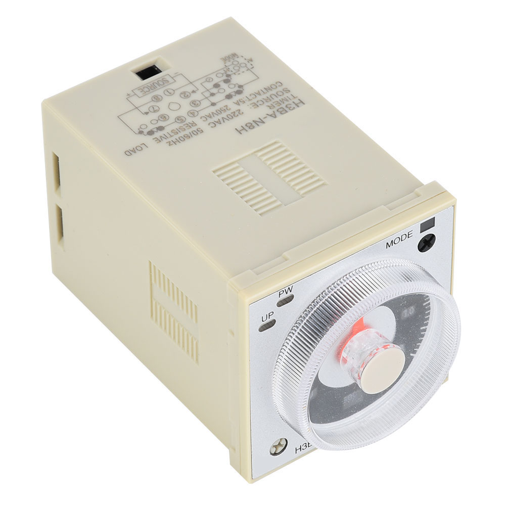 Multifunktionales Zeitrelais Mit Hoher Genauigkeit, 8-polig, 1,2 S Bis 300 H, 220 V Ac/24 V Dc/220 V Ac