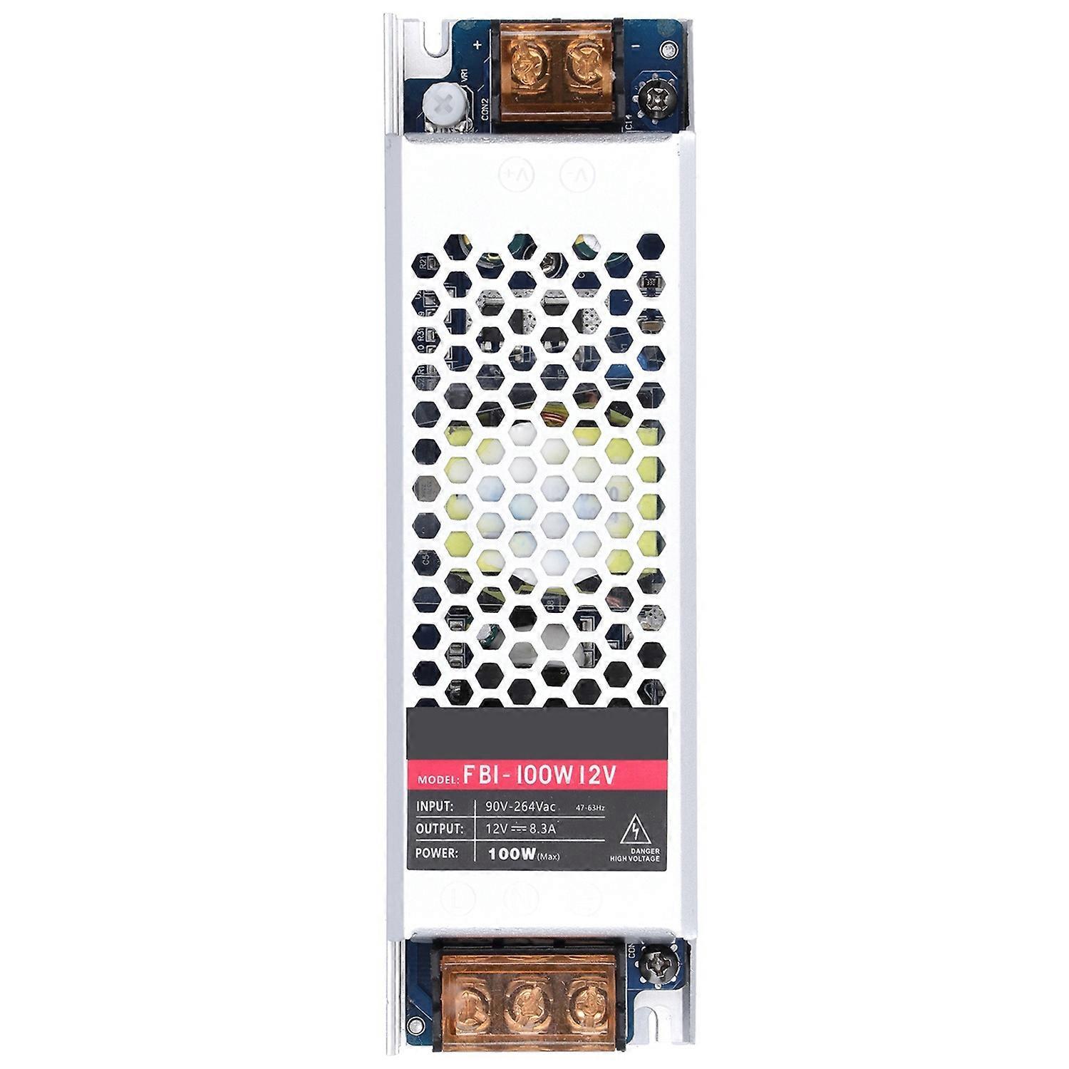 Led-schaltnetzteil-treiberadapter 100w Für Lange Led-streifen Im Innenbereich, Fbi-serie, Ac90-264vdc12v