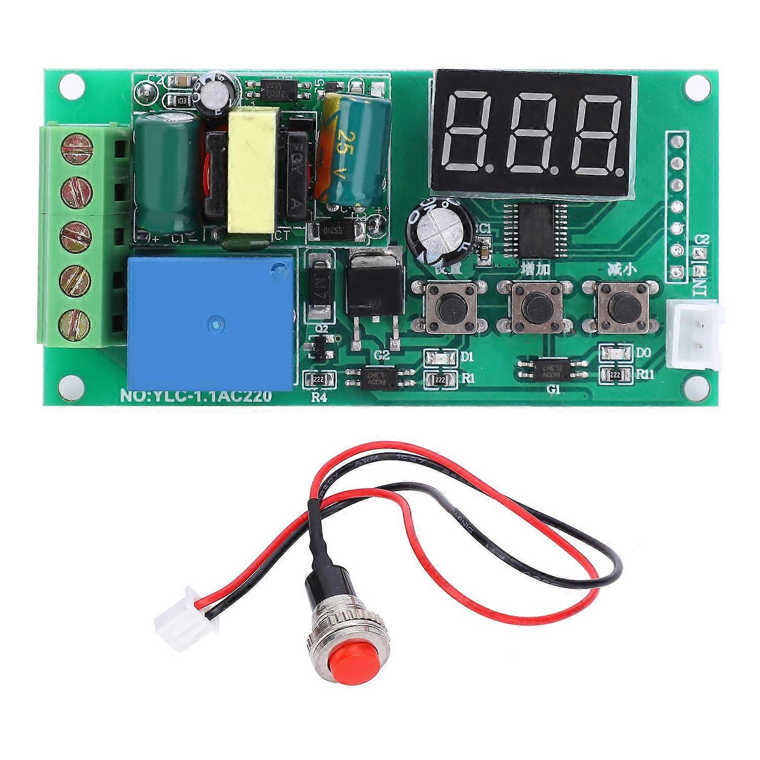 Spannungsschutzmodul, Digitales Led-relais, Entladeschalter, Elektronische Bauteile, 220 V Wechselstrom