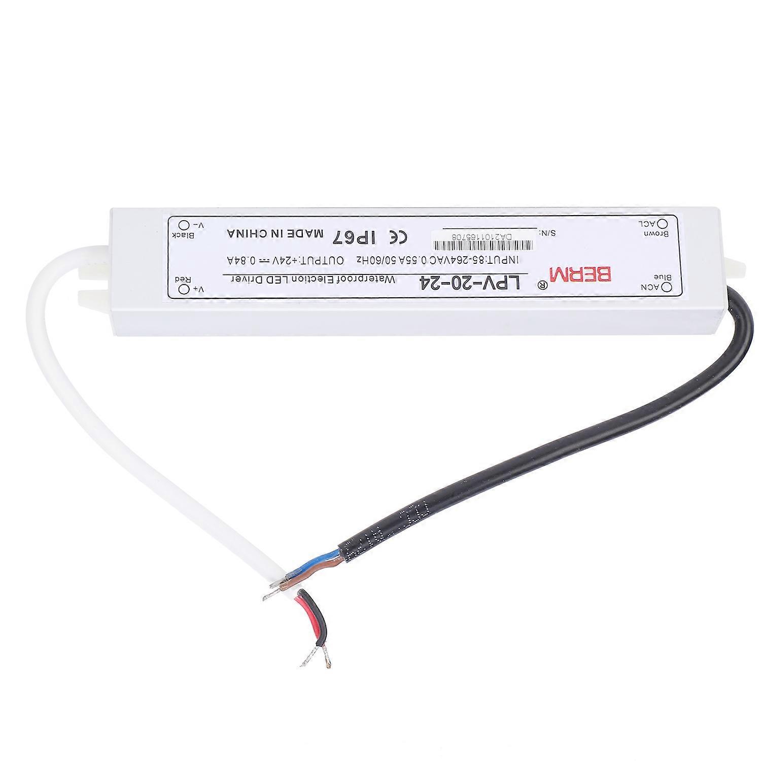 Berm Schaltnetzteil, Wasserdicht, Einzelausgang, Überlastschutz-led, Dc 24 V, 20 W