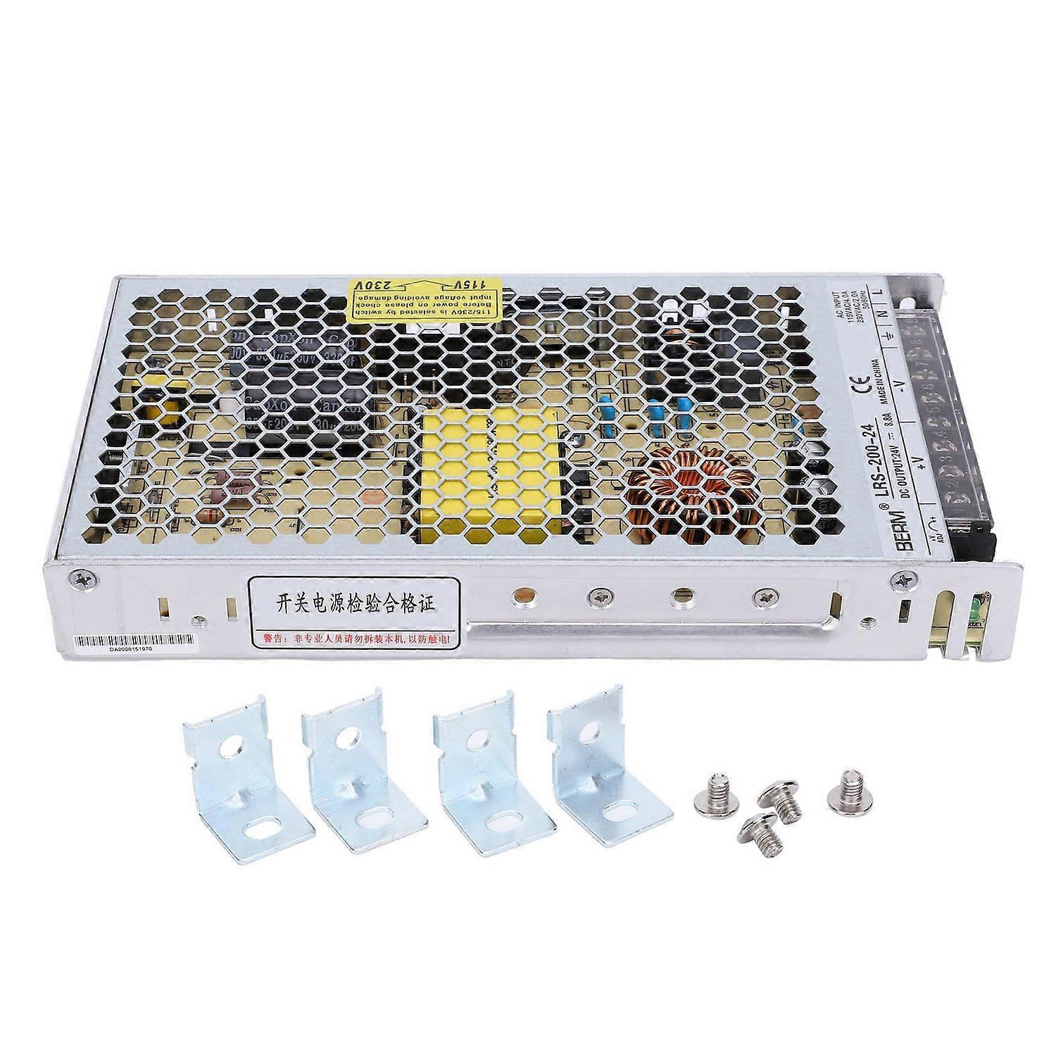 Berm Schaltnetzteil Mit Led-anzeige, Netzteil, Treiberzubehör, 200 W, 90–132 V Ac, Lrs-200-24