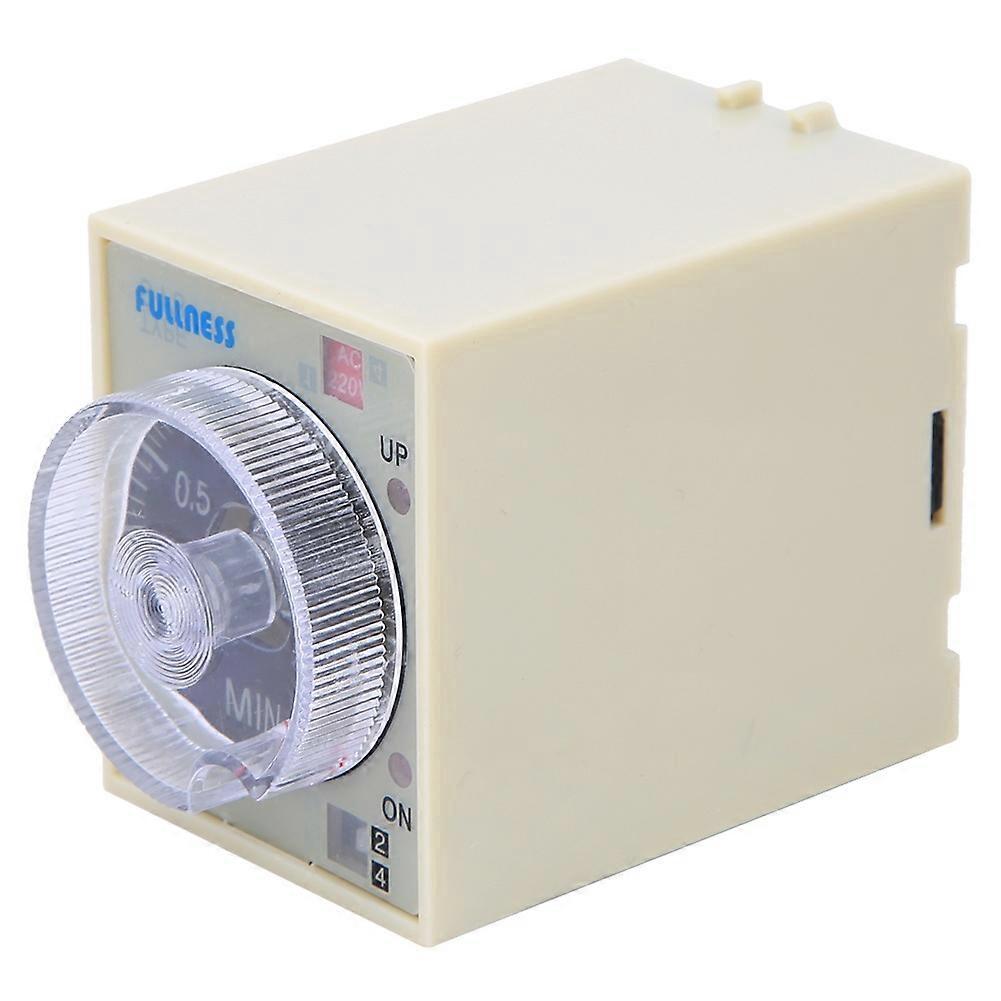 Verzögerungs-timer-zeitrelais Mit Einstellbarem Drehknopf, Hochwertigem Pc-gehäuse, St3pa F, Ac220v, 50/60hz