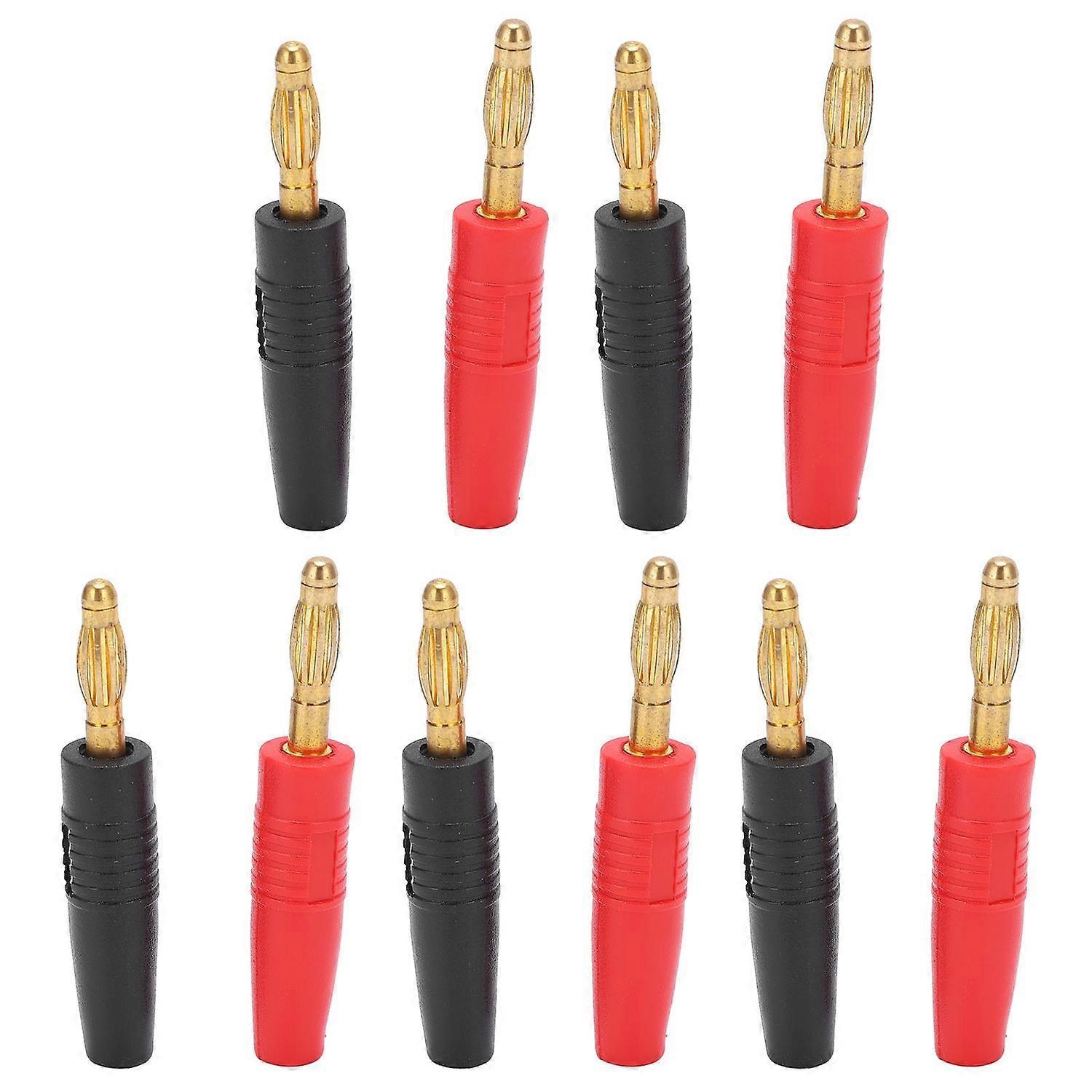 5er-set U17 4mm Bananenstecker, Vergoldet, Flammhemmend, Elektrisches Prüfzubehör