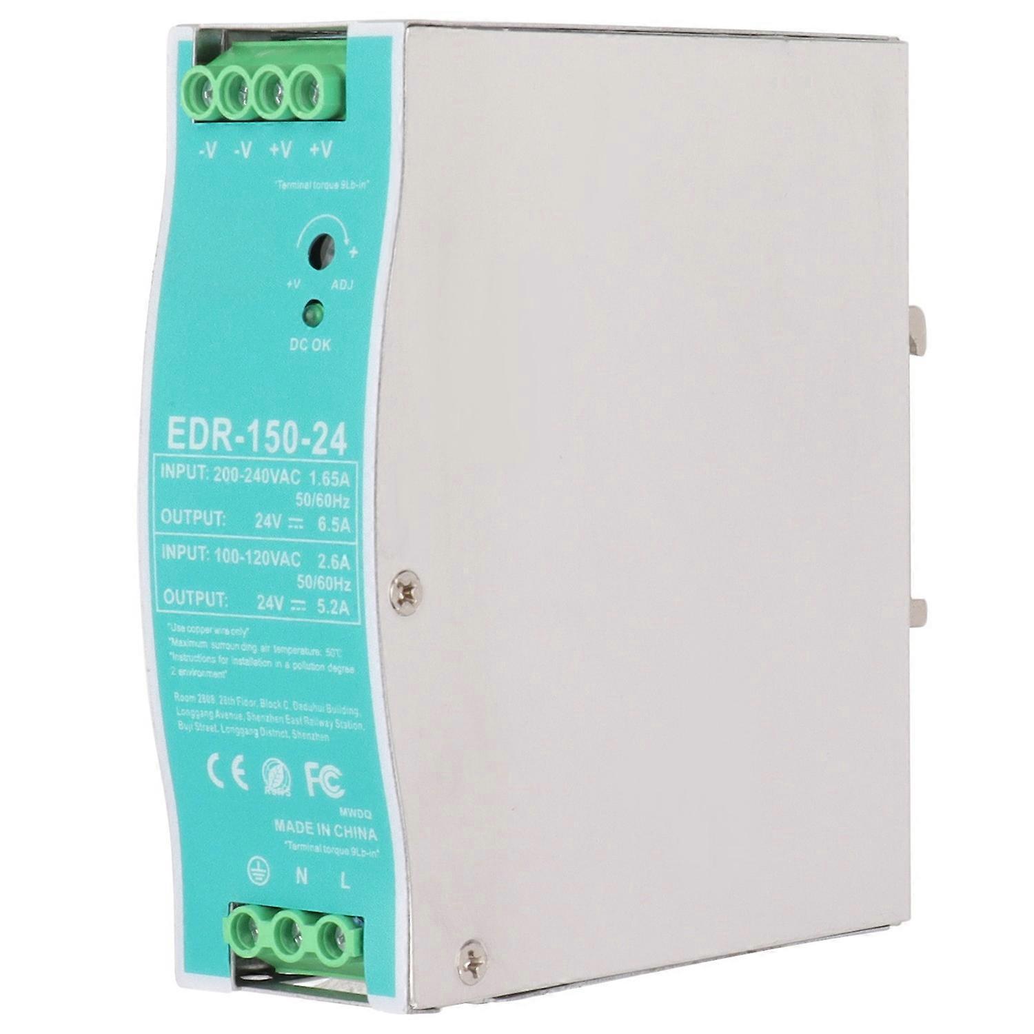 Din-schienen-schaltnetzteil-adapter Spannungsversorgung Dc 24v Edr15024 Ac 100-240v