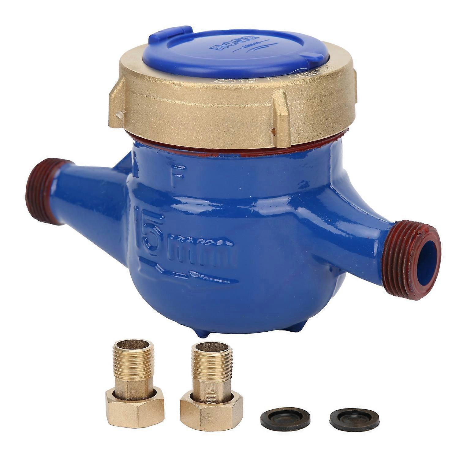Lxs20e 1/2 Flüssigkeitsdichter Wasserzähler, Drehbarer Flügel, Trockenwasserzähler Für Zuhause