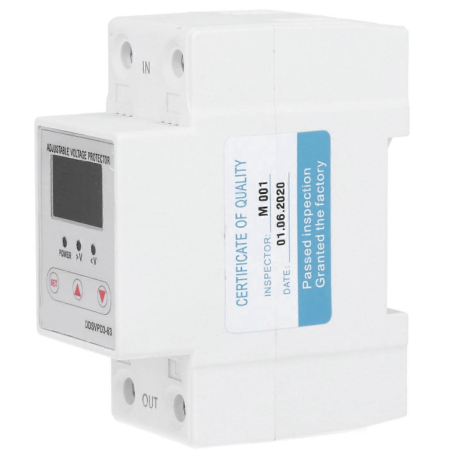 Ddsvpd363 Einstellbares, Selbstwiederherstellendes, Automatisches Rücksetz-spannungsschutzgerät 220v (63a)